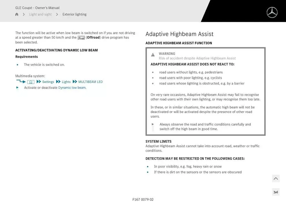 GLE Coupé from 14 January to 30 April 2025 - Offers page 279