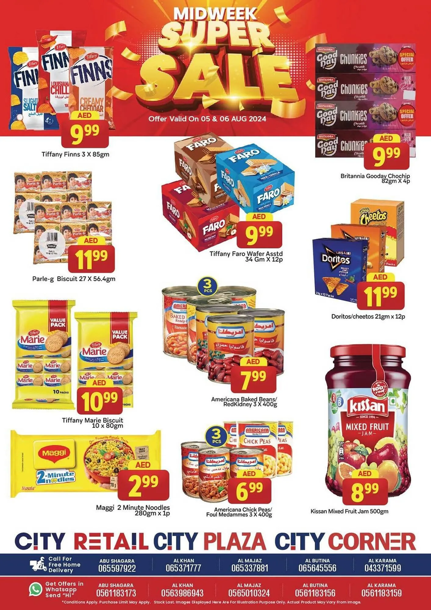 City Retail Supermarket catalogue from 5 August to 6 August 2024 - Offers page 8