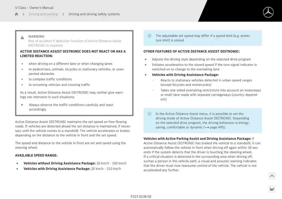 S-Class Saloon Long from 14 January to 30 April 2025 - Offers page 374