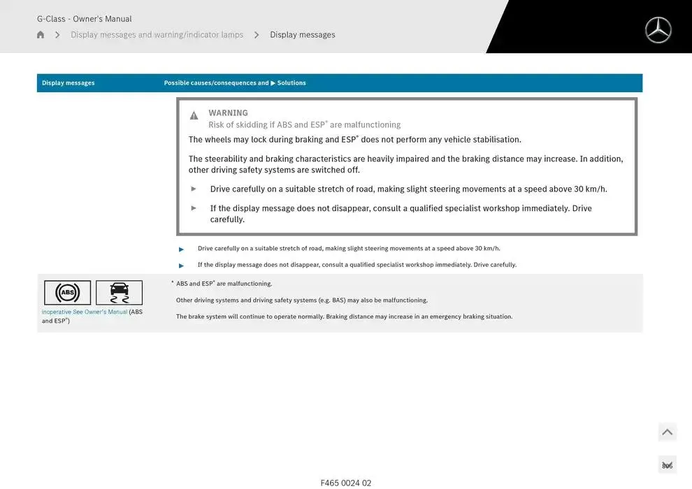 G-Class SUV from 14 January to 30 April 2025 - Offers page 806