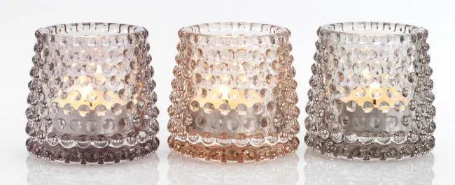 Tealight holder JOEL 7xH7cm ass.