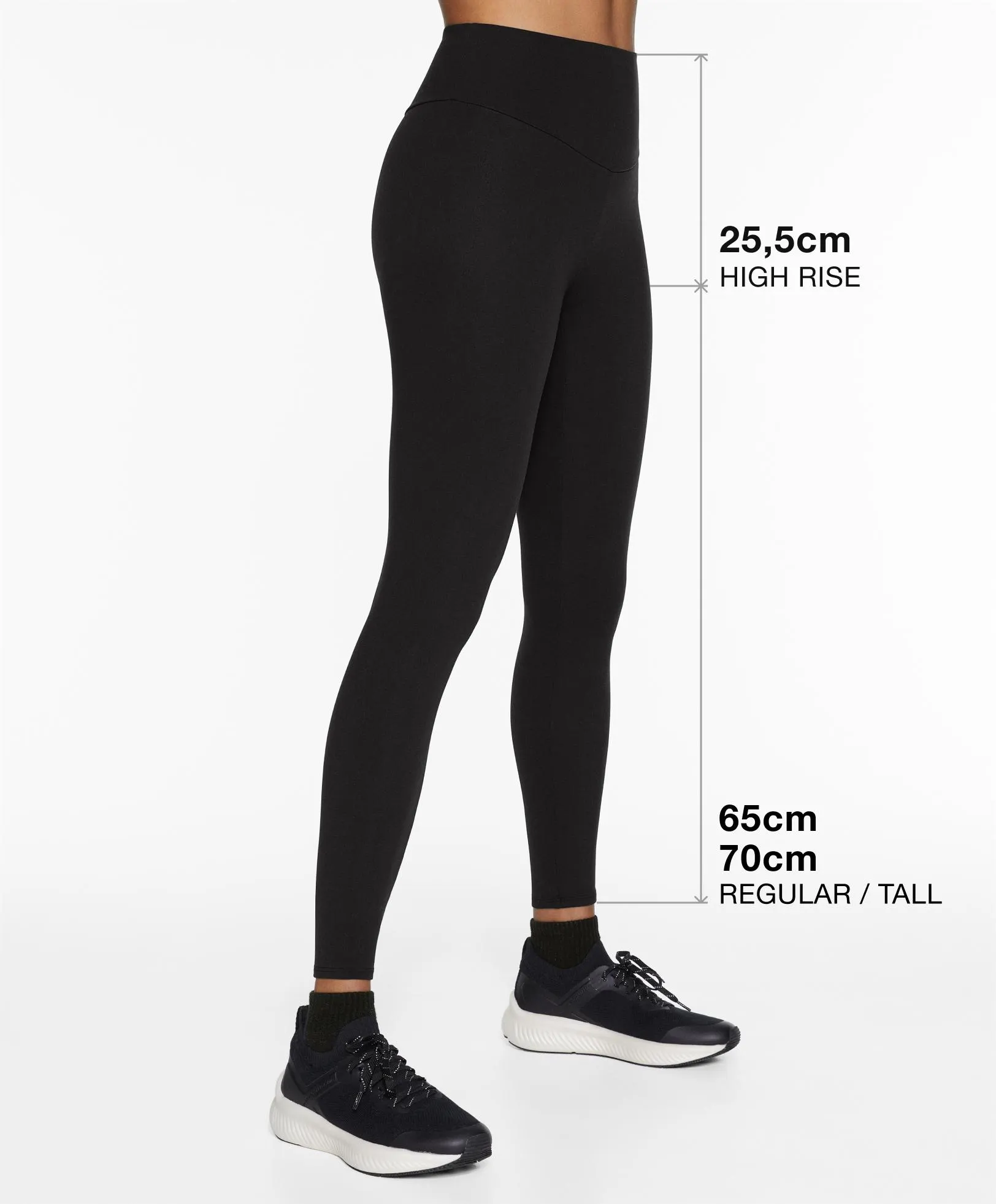 Leggings tobilleros high rise comfortlux