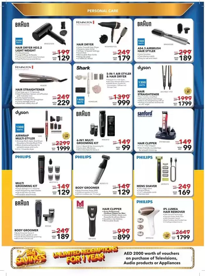 Sharaf DG promotion from 28 December to 11 January 2025 - Offers page 46