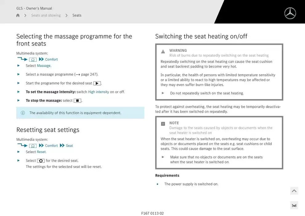 GLS SUV from 14 January to 30 April 2025 - Offers page 248