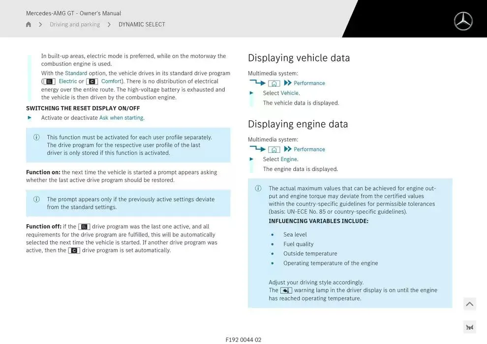 Mercedes-AMG GT Coupé from 14 January to 30 April 2025 - Offers page 314