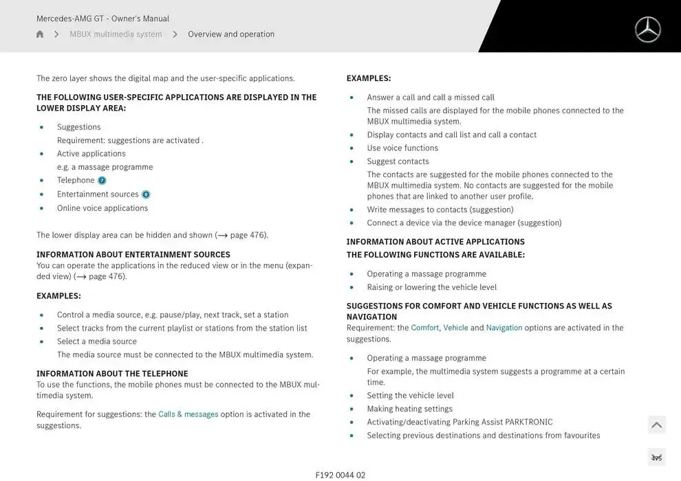 Mercedes-AMG GT Coupé from 14 January to 30 April 2025 - Offers page 475