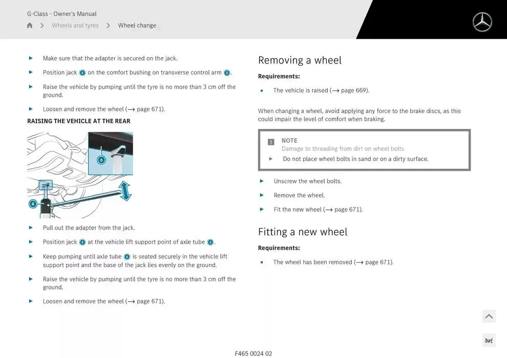 G-Class SUV from 14 January to 30 April 2025 - Offers page 671