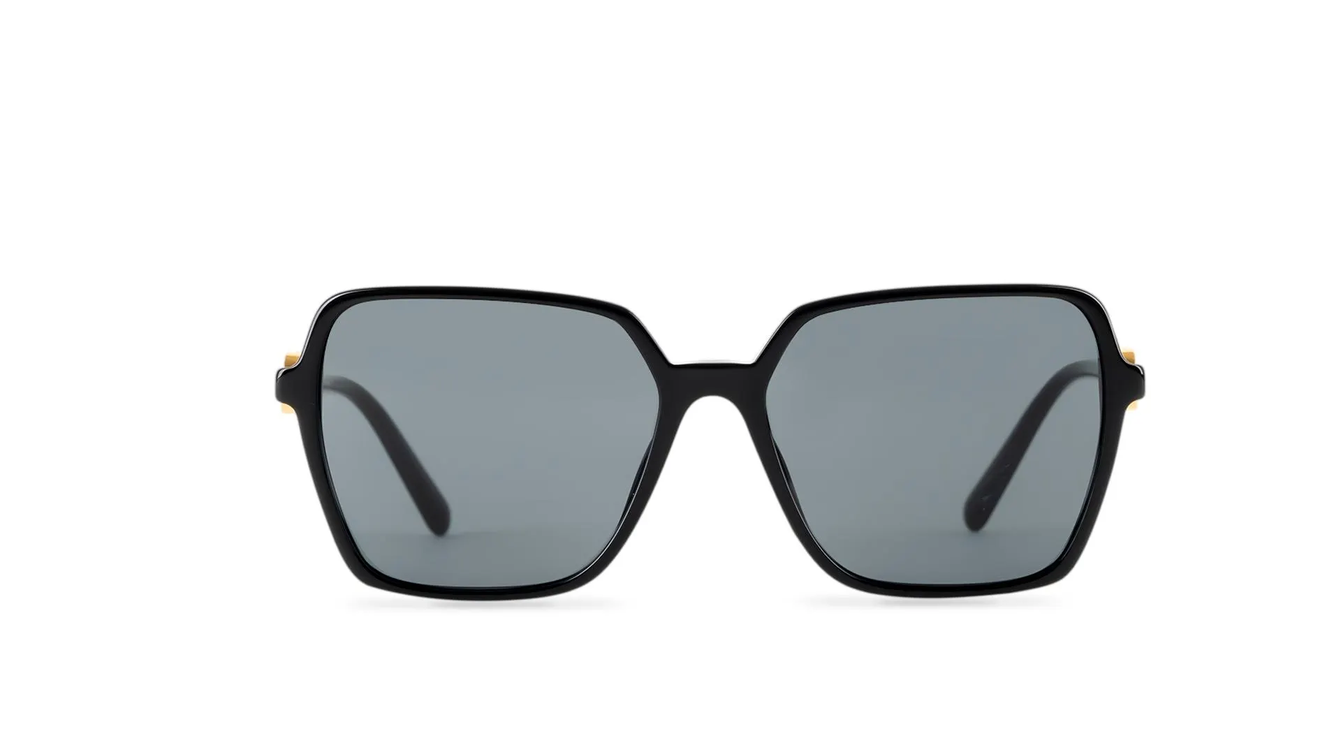 Women Square Black Sunglass