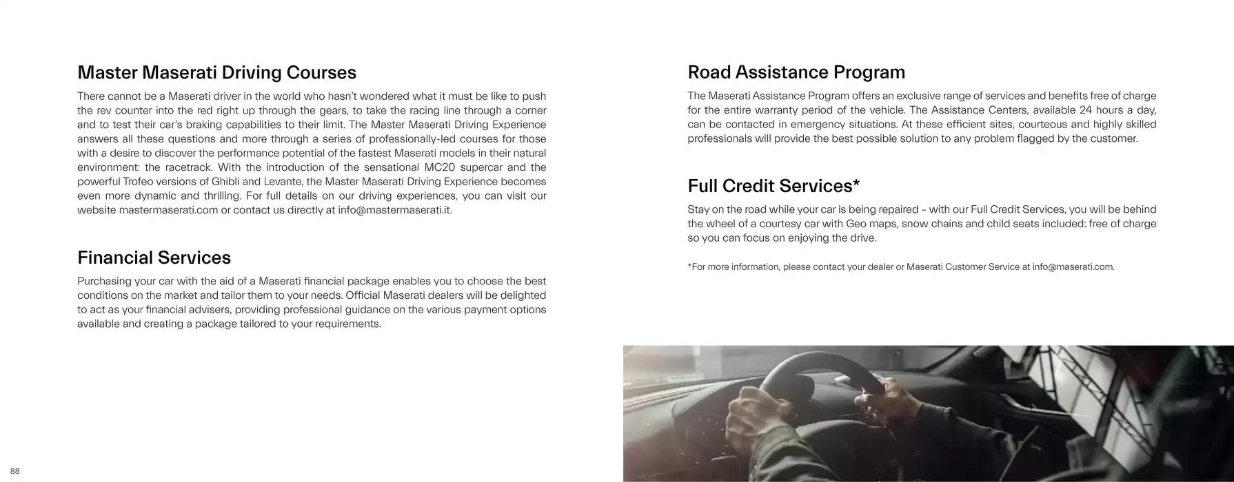 Maserati GranCabrio from 15 August to 28 February 2025 - Offers page 45