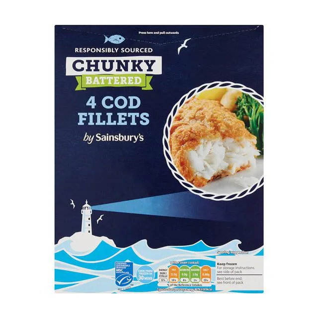 Battered Cod Fillet