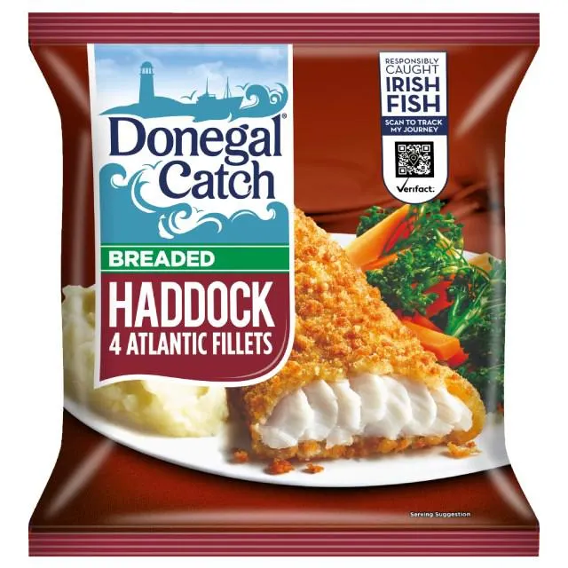 4 Breaded Haddock Fillet