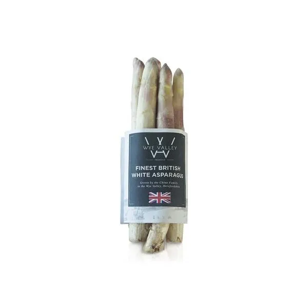 Wye Valley finest British white asparagus 250g