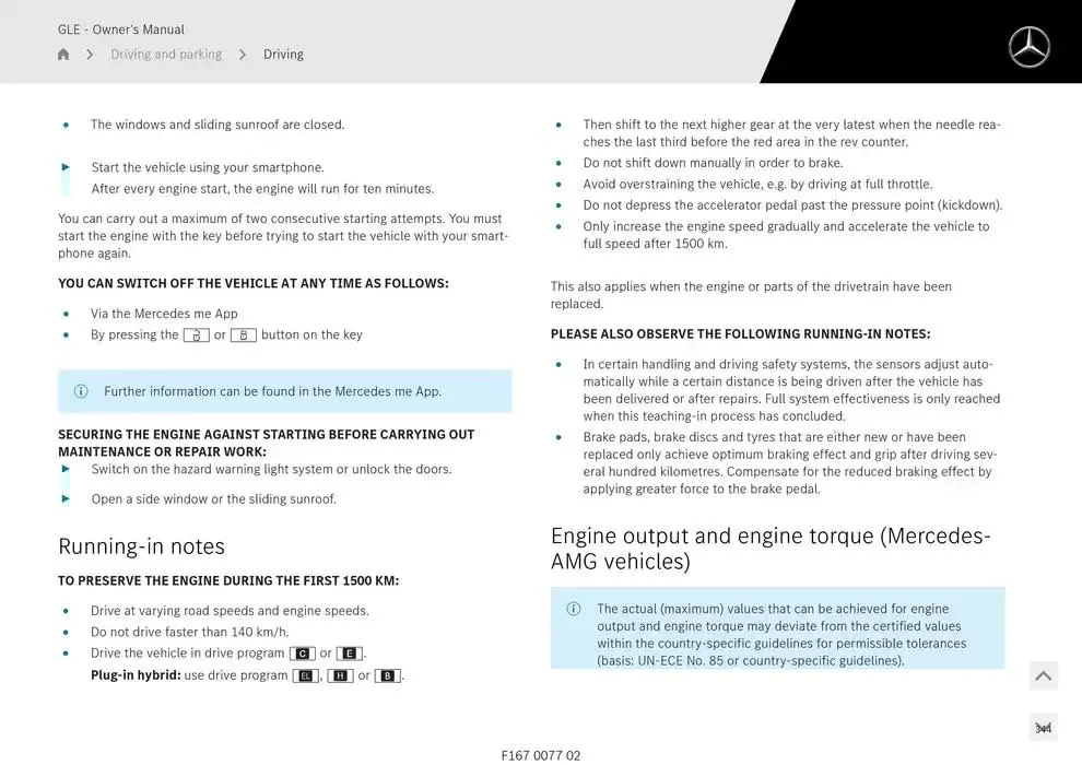 GLE SUV from 14 January to 30 April 2025 - Offers page 344