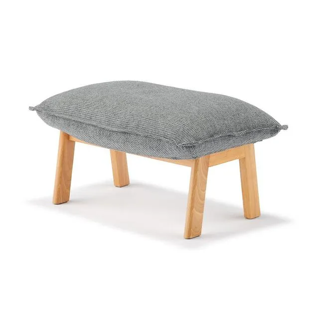 High Back Reclining Sofa Ottoman Polyester Plain Weave