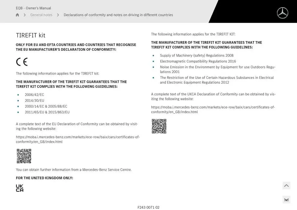 EQB SUV from 14 January to 30 April 2025 - Offers page 102