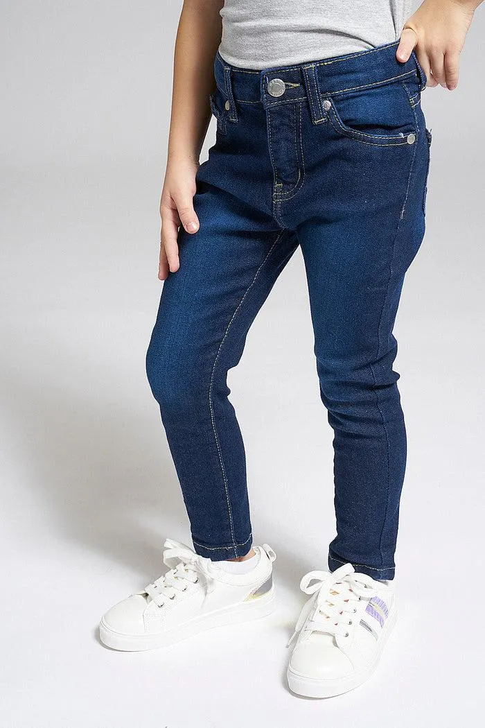 Navy 5 Pockets Jean