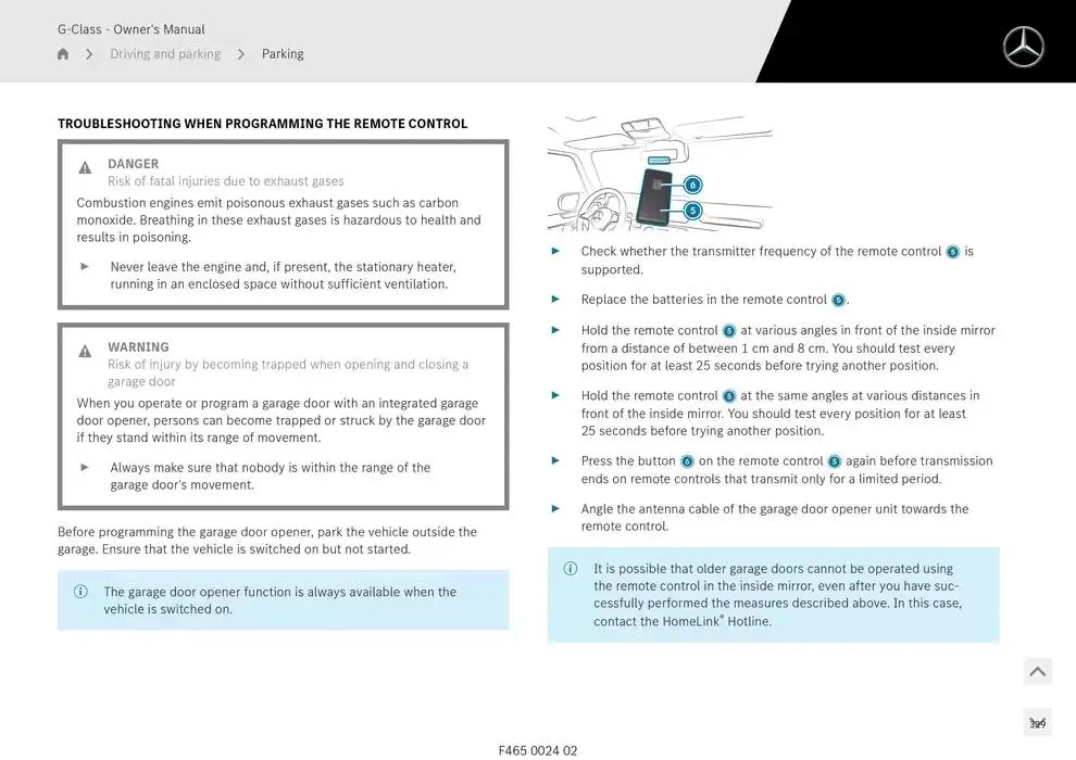 G-Class SUV from 14 January to 30 April 2025 - Offers page 329