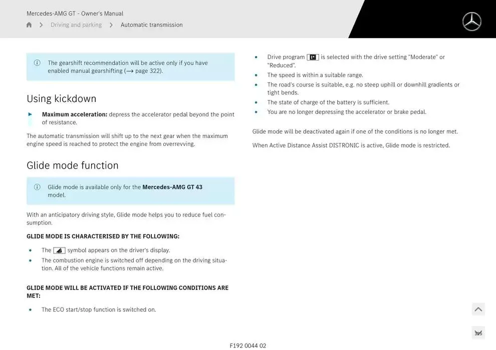 Mercedes-AMG GT Coupé from 14 January to 30 April 2025 - Offers page 325