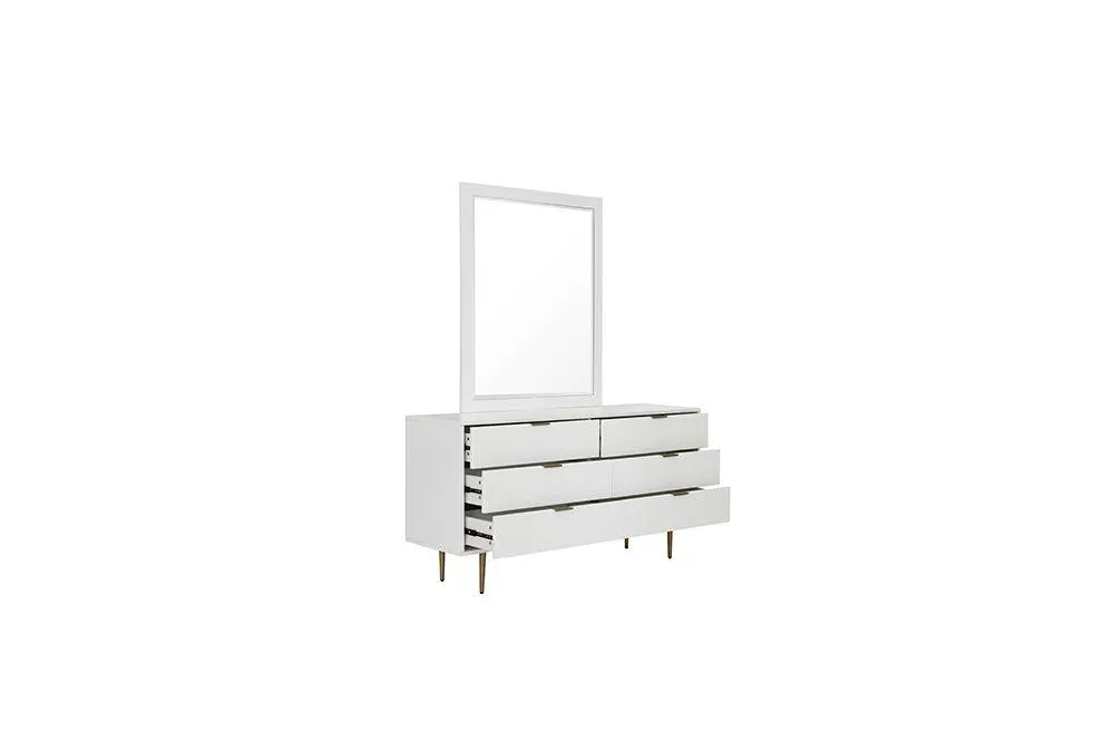 Flute Bedroom Set W/O Wardrobe