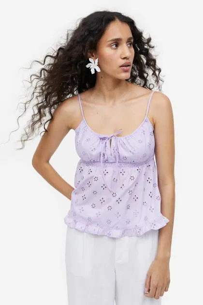 Tie-detail top