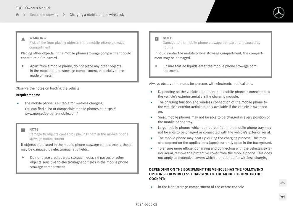 EQE SUV from 14 January to 30 April 2025 - Offers page 262