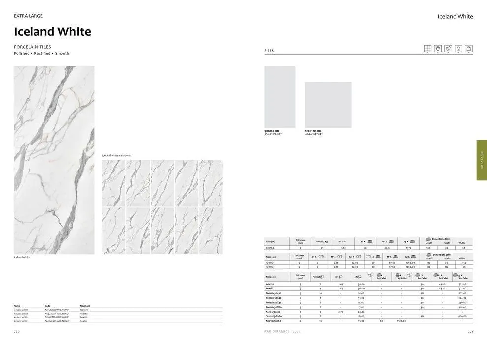 Surfaces Porcelain and Ceramics 2024 from 2 February to 31 December 2024 - Offers page 137