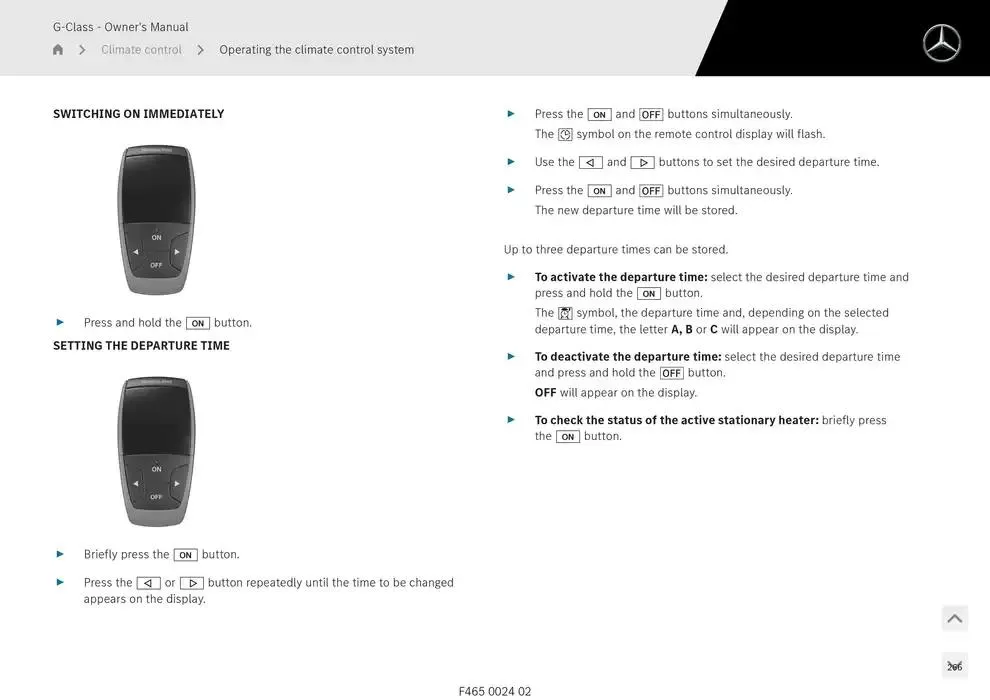 G-Class SUV from 14 January to 30 April 2025 - Offers page 266