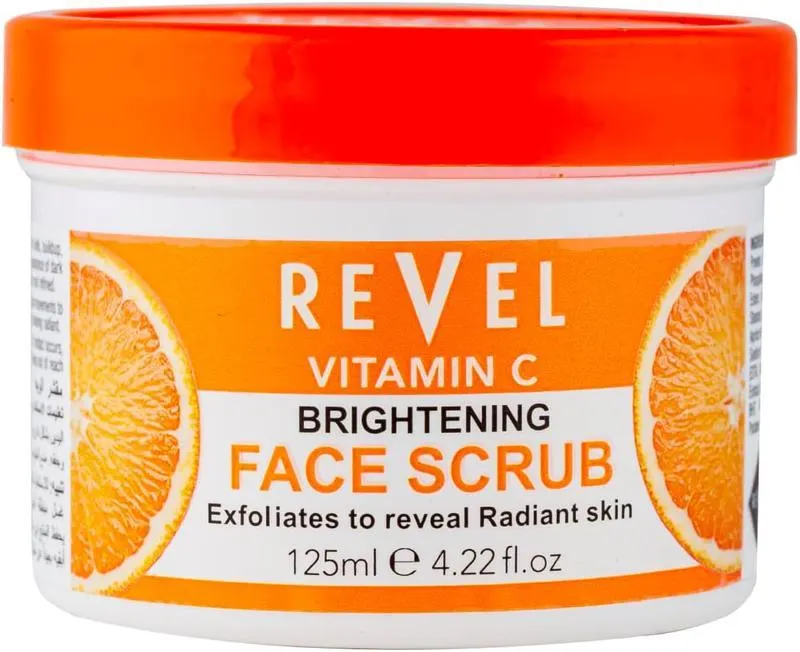 Revel Skin Care Vitamin C Facial Face Scrub For Unisex 125ml