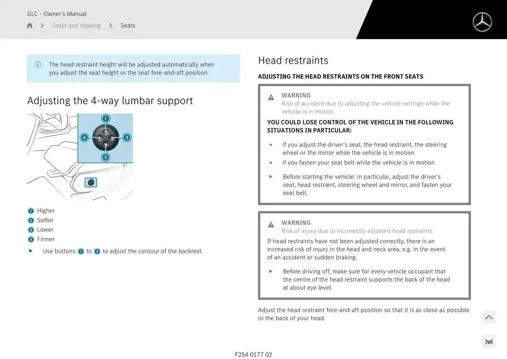 GLC SUV from 14 January to 30 April 2025 - Offers page 228