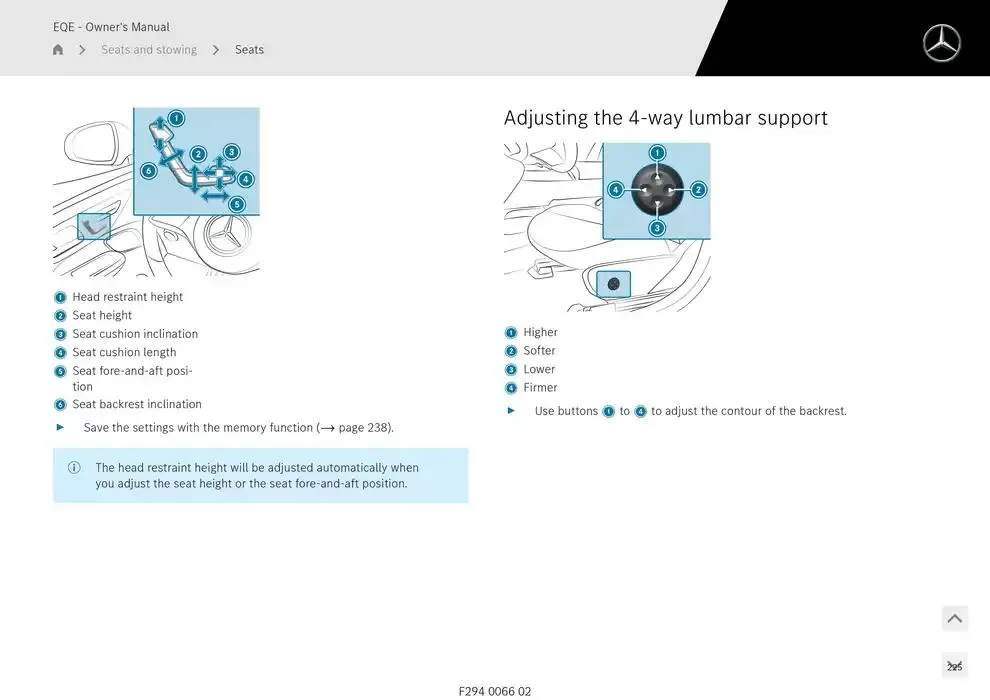 EQE SUV from 14 January to 30 April 2025 - Offers page 225