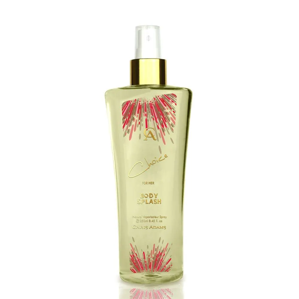 Chris Adams Choice For Women 250ml Body Splash