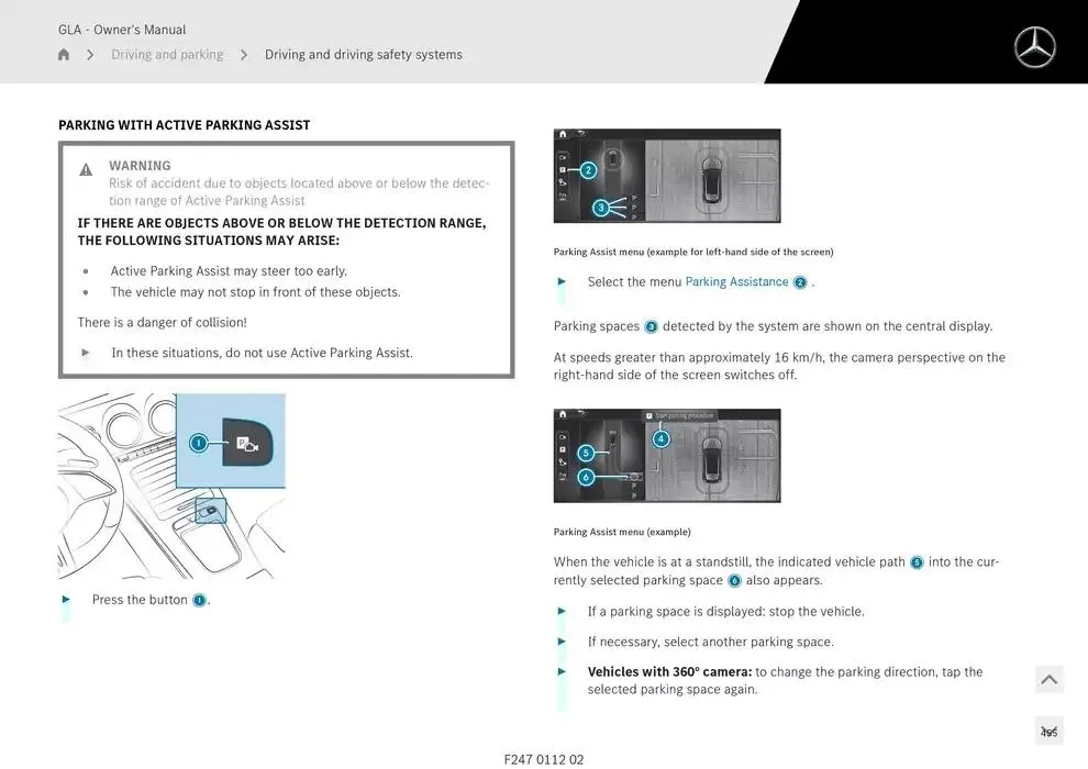 GLA SUV from 14 January to 30 April 2025 - Offers page 455