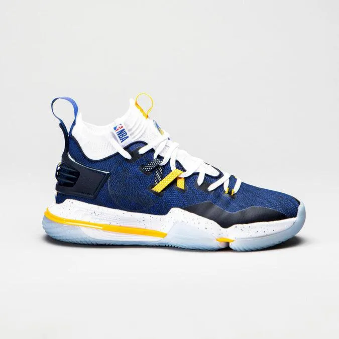 Mid-Rise Basketball Shoes SE900 - Blue/NBA Golden State Warriors