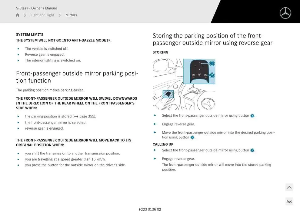 S-Class Saloon Long from 14 January to 30 April 2025 - Offers page 275