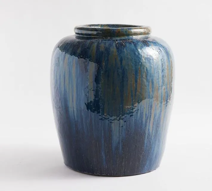 Rustic Blue Vase