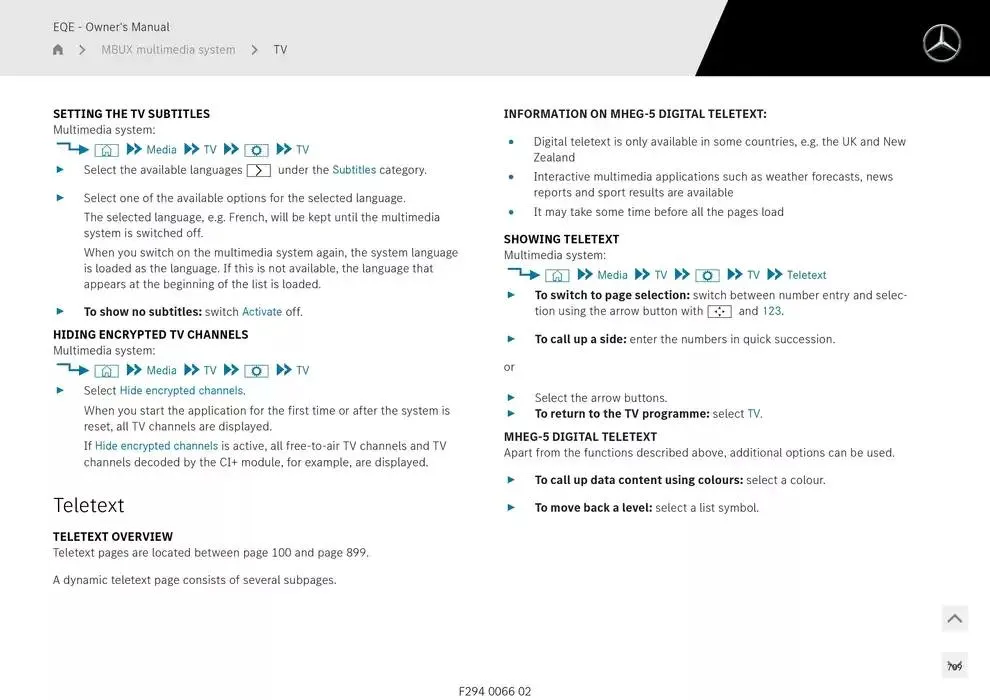 EQE SUV from 14 January to 30 April 2025 - Offers page 709