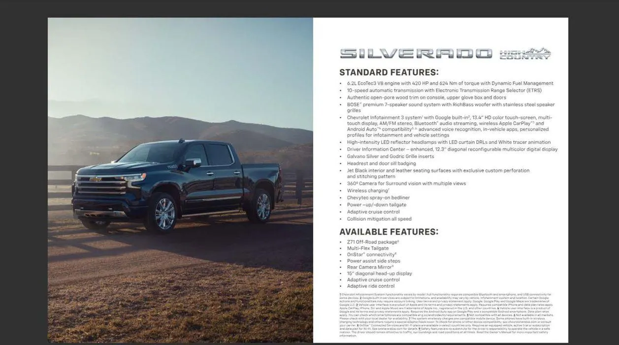 Silverado 2024 from 2 September to 31 December 2024 - Offers page 15