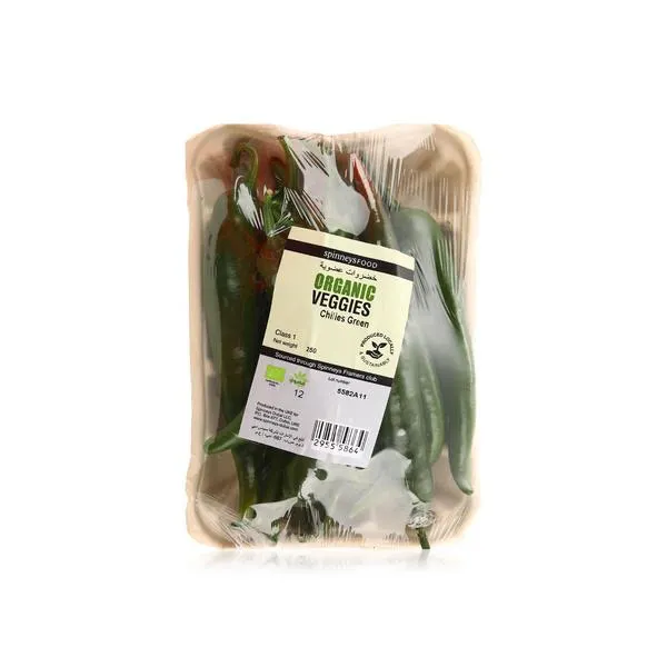 Spinneys Food organic chili green 250g