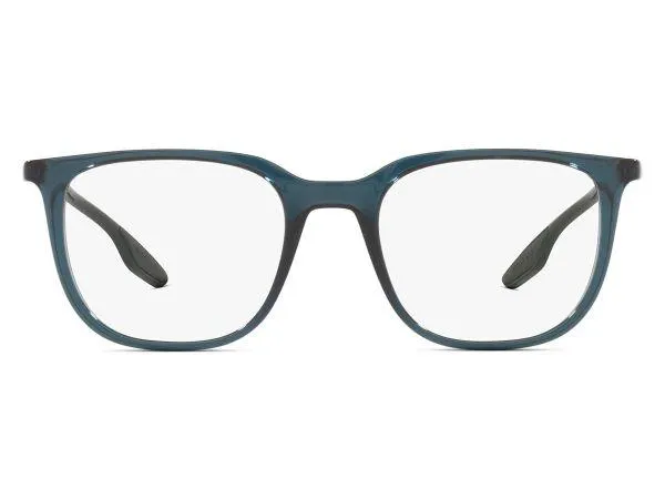 Transparent Blue Square Frame