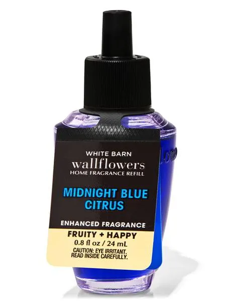 Midnight Blue Citrus Enhanced Wallflowers Fragrance Refill