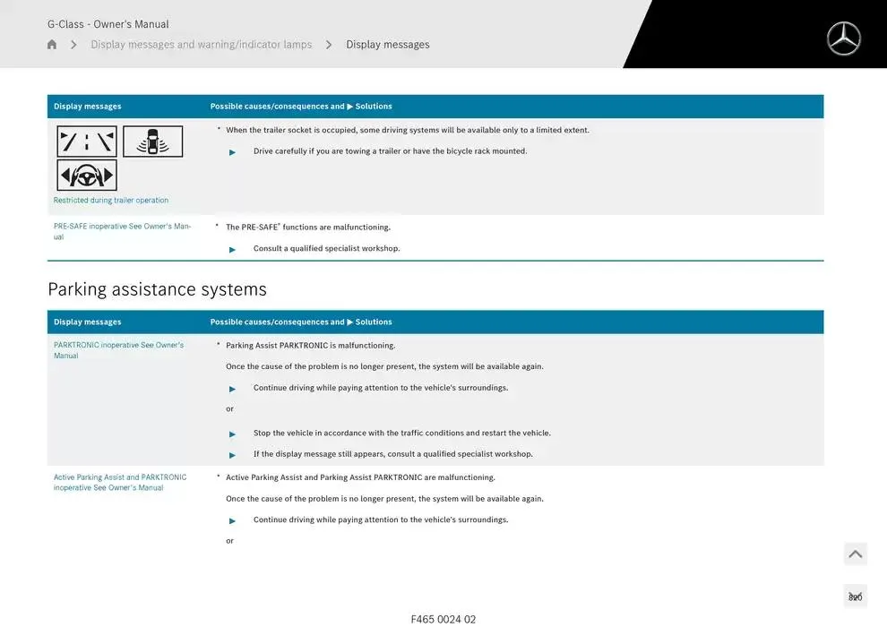 G-Class SUV from 14 January to 30 April 2025 - Offers page 820