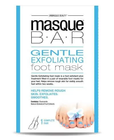 Masque Bar Feetreat Pedi Exfoliating Foot Mask 1 Pair