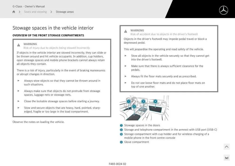 G-Class SUV from 14 January to 30 April 2025 - Offers page 212