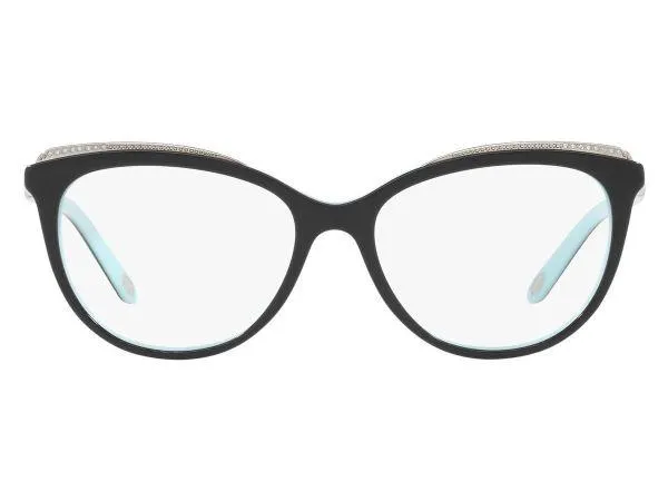 Cat Eye Black on Tiffany Blue Frame