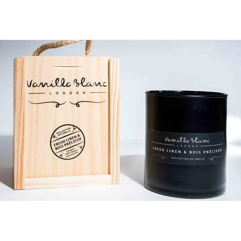 Fresh Linen & Bois Précieux Candle 200g