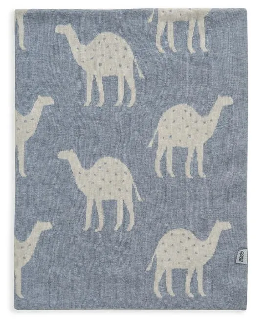 Blanket Camel Blue