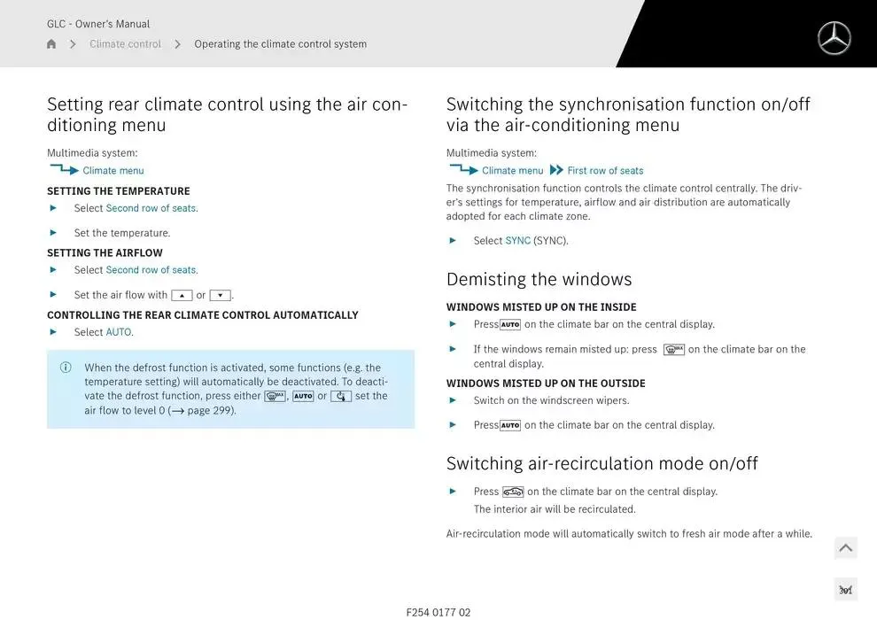 GLC SUV from 14 January to 30 April 2025 - Offers page 301