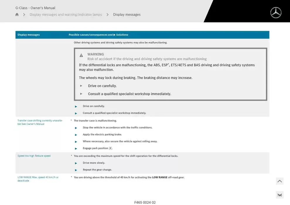 G-Class SUV from 14 January to 30 April 2025 - Offers page 790