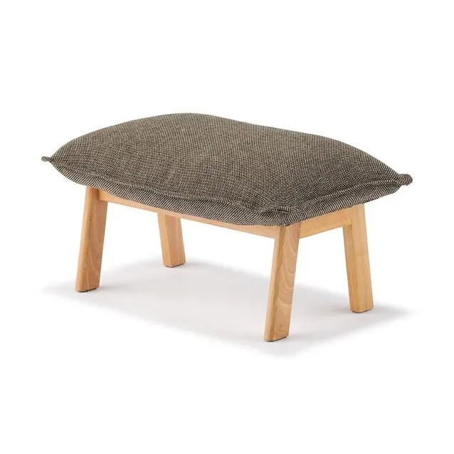 High Back Reclining Sofa Ottoman Polyester Plain Weave