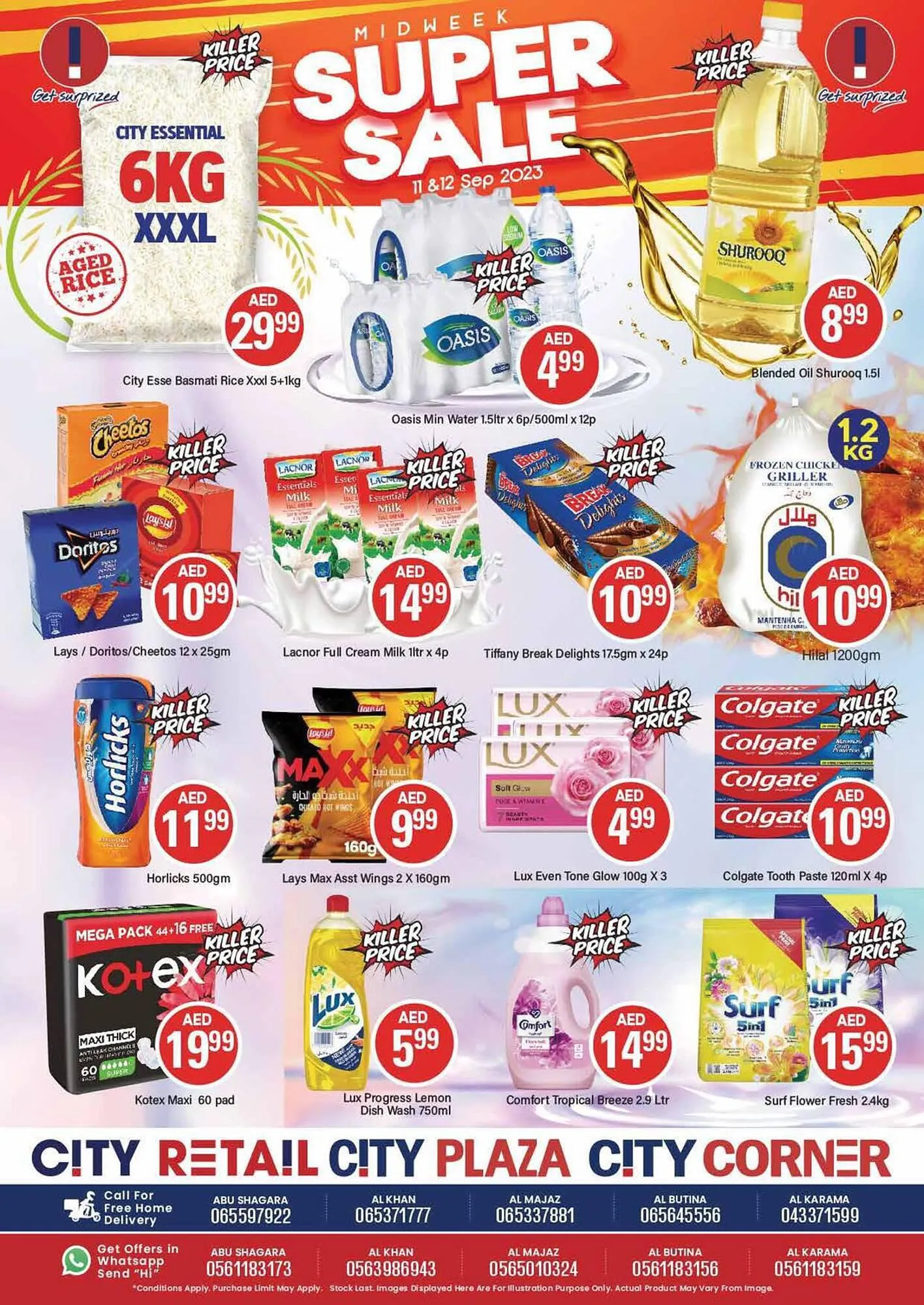 City Retail Supermarket catalogue from 11 September to 12 September 2023 - Offers page 1